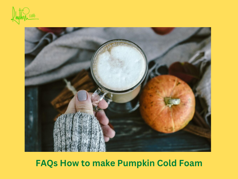 How do you make cold foam at home