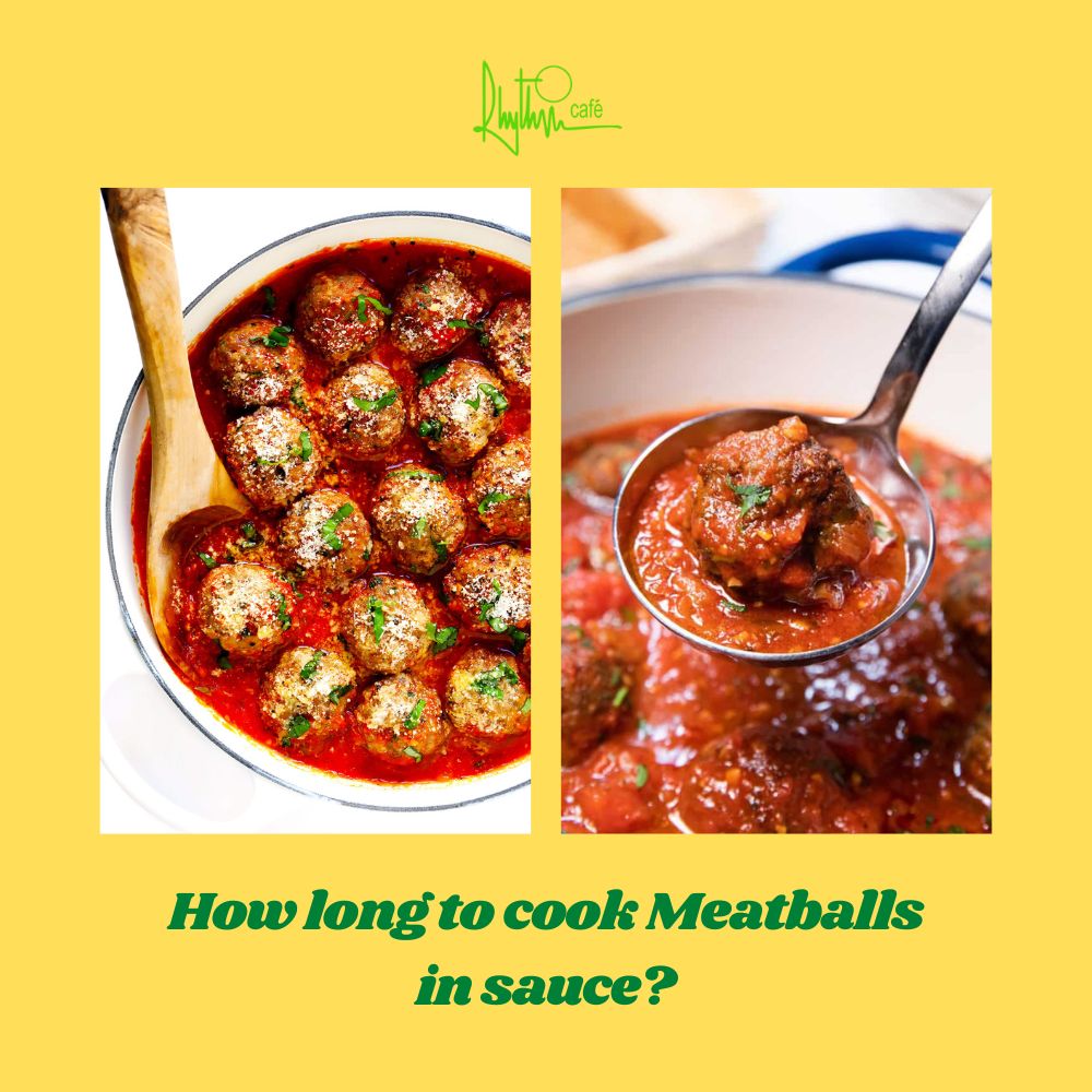 how long to cook meatballs in sauce