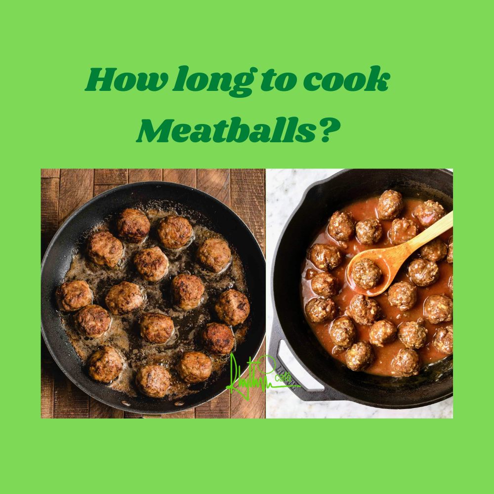 how long to cook meatballs at 350