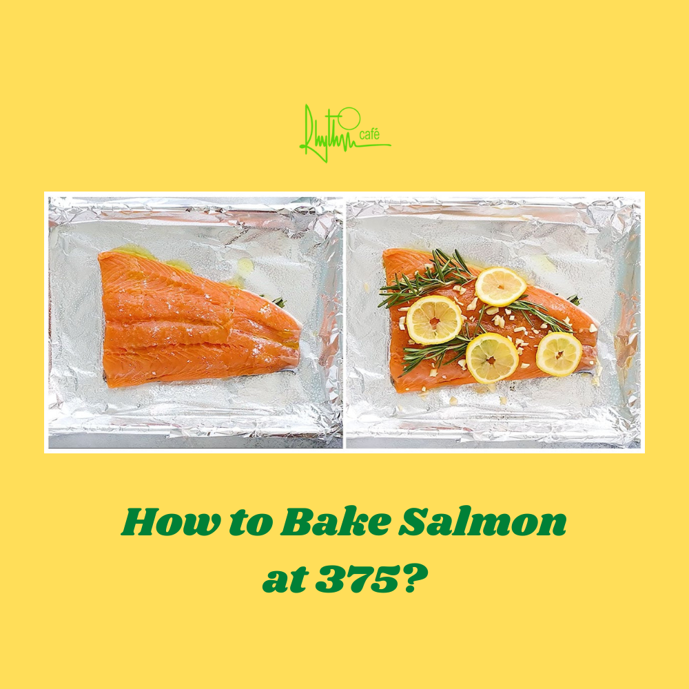 Instruction for baking salmon at 375