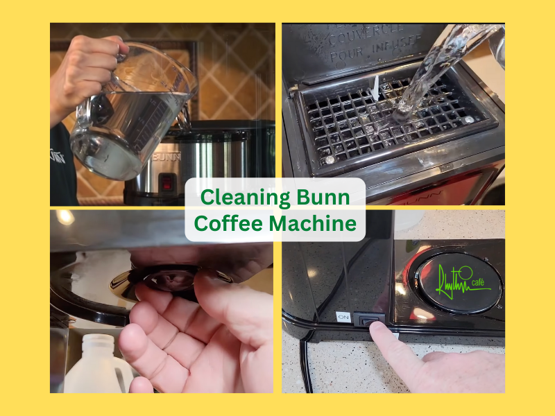 how to clean the bun coffee machine