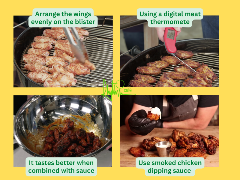 A few notes when smoking chicken wings