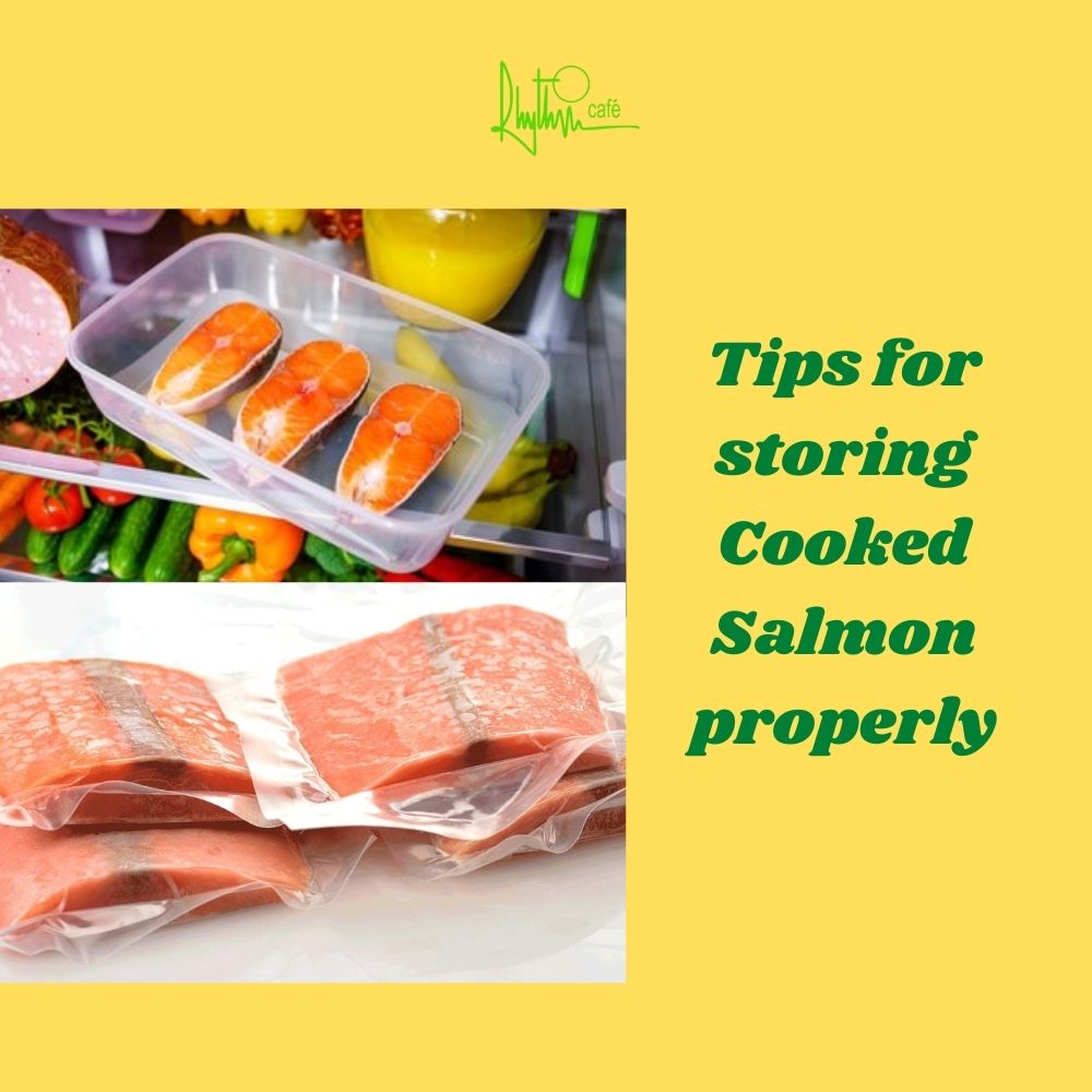 how to store cooked salmon