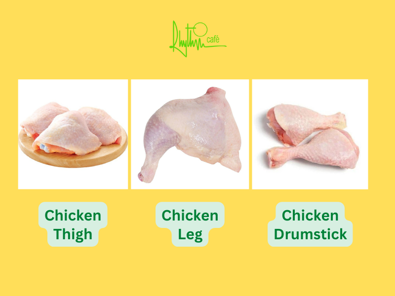 The difference between Chicken Thighs vs Chicken Thighs vs Legs